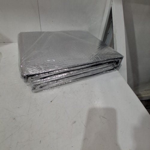 DGSL DOUBLE REFLECTIVE BUBBLE FOIL/WINDOW INSULATION FOAM - 47" X 10FT - SILVER image 3