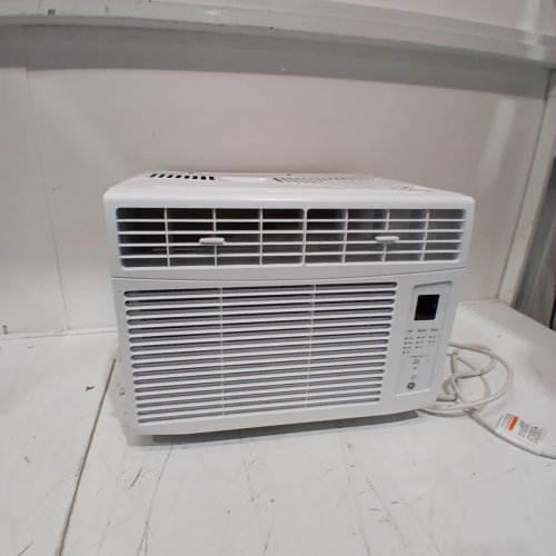 GE ELECTRONIC WINDOW AIR CONDITIONER - 6000BTU - UP TO 250SQ.FT - 16.4" X 13.4" X 12.6" - WHITE (MODEL: AWCS06BWFC) image 3
