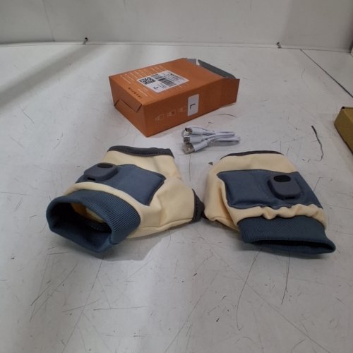 ELECTRIC RECHARGABLE HEATED GLOVES - LARGE - BEIGE image 3