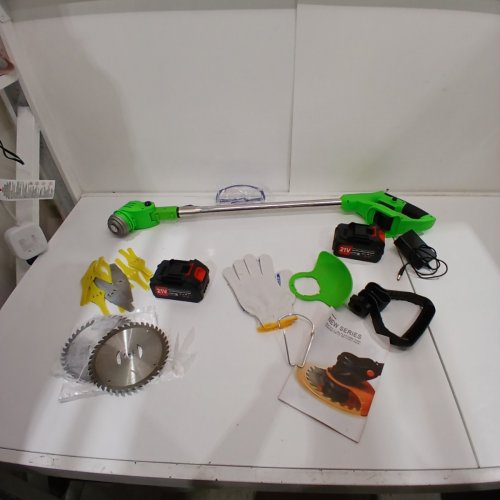 CORDLESS GRASS TRIMMER - 21V - GREEN image 3