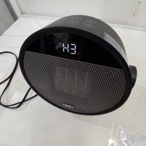 DREO PTC FAN HEATER ATOM 320 - 3.79" X 2.24" X 3.98 - GREY (MODEL: DR-HSH020) image 2