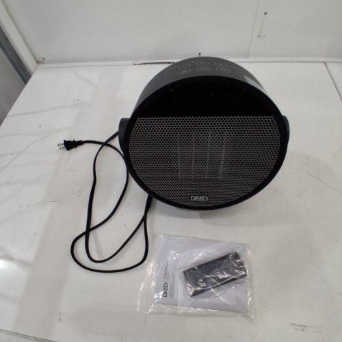 DREO PTC FAN HEATER ATOM 320 - 3.79" X 2.24" X 3.98 - GREY (MODEL: DR-HSH020) image 3