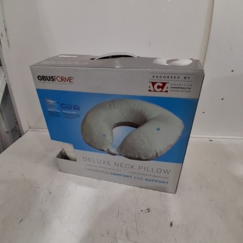 OBUSFORME DELUXE NECK PILLOW - WHITE (MODEL: PL-MEM-NK) image 3