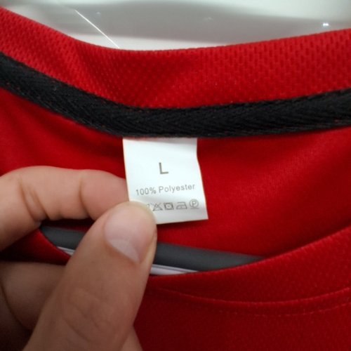 MEN'S FAITHTUR QUICK DRY RUNNING VEST FITNESS TANK TOP - LARGE - RED image 2