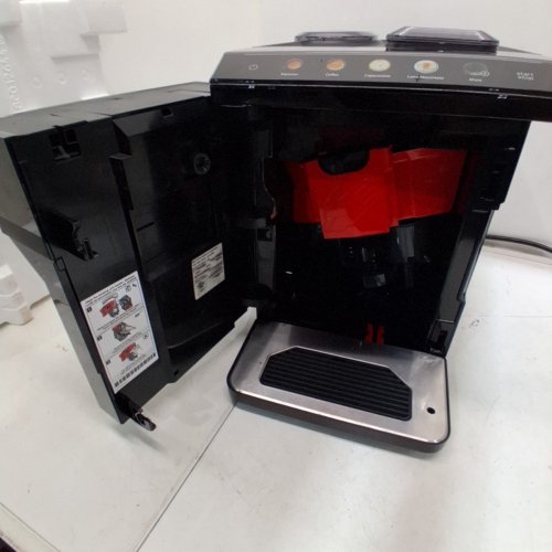 BOSCH 500 SERIES FULLY AUTOMATIC ESPRESSO MACHINE WITH WHOLE BEAN COMPARTMENTS AND GROUND COFFEE CHUTE - TFT DISPLAY AND TOUCH CONTROL PANEL - EXTERNAL MILK SYSTEM - 9 BEVERAGE OPTIONS - BLACK (MODEL: TPU40109) image 4