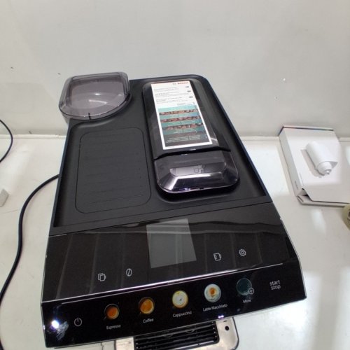 BOSCH 500 SERIES FULLY AUTOMATIC ESPRESSO MACHINE WITH WHOLE BEAN COMPARTMENTS AND GROUND COFFEE CHUTE - TFT DISPLAY AND TOUCH CONTROL PANEL - EXTERNAL MILK SYSTEM - 9 BEVERAGE OPTIONS - BLACK (MODEL: TPU40109) image 12
