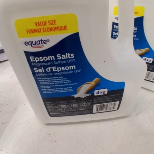 2PK EQUATE EPSOM SALTS - 4KG EACH image 4