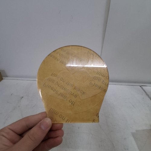 COLOUR-CHANGING 3D NIGHT LAMP - "I LOVE YOU" MESSAGE - WHITE image 4
