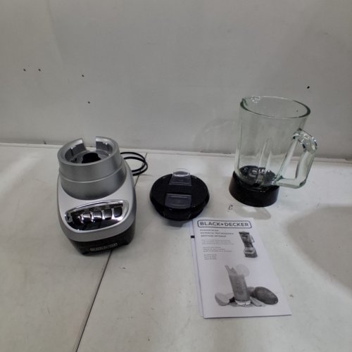 BLACK + DECKER POWERCRUSH MULTI-FUNCTION BLENDER - 48OZ - 700W - SILVER/BLACK (MODEL: BL1220SGC) image 5