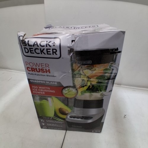 BLACK + DECKER POWERCRUSH MULTI-FUNCTION BLENDER - 48OZ - 700W - SILVER/BLACK (MODEL: BL1220SGC) image 6