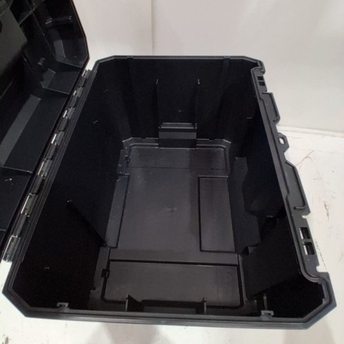 STACKABLE DEEP TOOL BOX - 16" X 12" X 12" - BLACK/YELLOW image 6