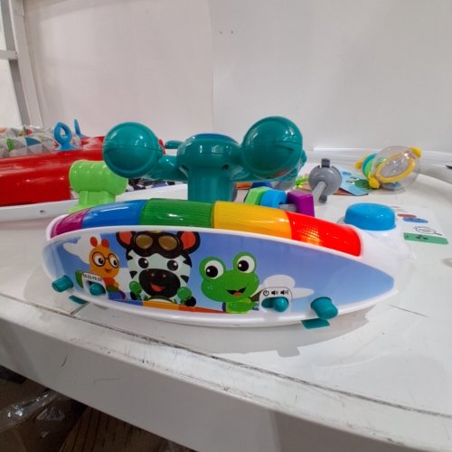 BABY EINSTEIN OCEAN EXPLORERS AIRPLANE ADVENTURE ACTIVITY JUMPER - 6M+ - MULTICOLOUR (MODEL: 11710) image 2