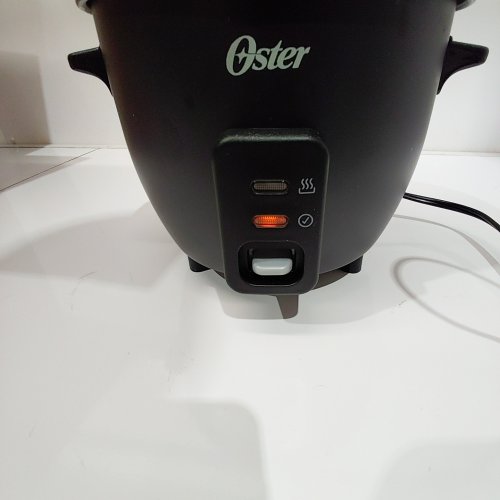 OSTER LARGE CAPACITY RICE COOKER WITH NONSTICK CERAMIC COATING - 6 CUP - BLACK (MODEL: ORIC-00BK6C-GB24) image 2