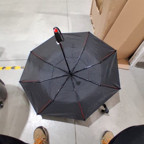 SHED RAIN WINDPRO ARC UMBRELLA - 46" - BLACK (MODEL: 1550207) image 3