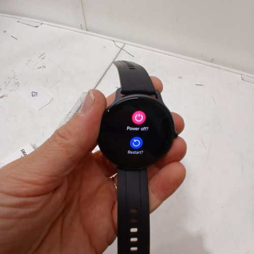 UNISEX VERYFIT SMART WATCH FITNESS TRACKER WITH BLUETOOTH CALLING, 100+ SPORTS MODES, SLEEP MONITOR & 1.27" DISPLAY - BLACK (MODEL: DR03) image 2