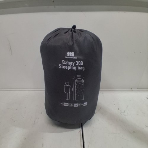 TANSTRIDER 4 SEASON PACKABLE SLEEPING BAG - 86.6"LX31.5"W - BLACK/GREY (MODEL: BAHAY 300) image 4