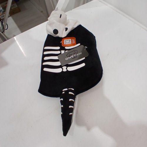 ONEPAW SKELETON PET COSTUME - SMALL - BLACK image 5