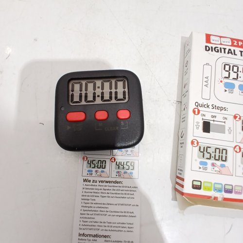 DIGITAL TIMER - BLACK image 2