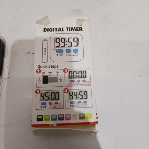 DIGITAL TIMER - BLACK image 4
