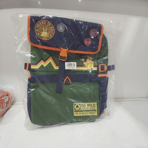 DISNEY UP RUSSELL ADVENTURE BACKPACK - GREEN / NAVY / ORANGE image 2