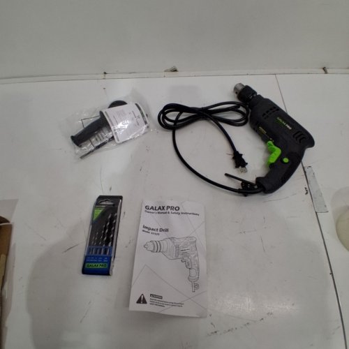 GALAX PRO CORDED HAMMER DRILL 3000 RPM WITH 5PCS BITS - 1/2" - BLACK/GREEN (MODEL:57325) image 3