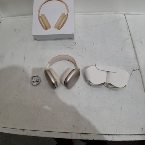 APPLE AIRPODS (USB-C) MAX OVER-EAR NOISE CANCELLING BLUETOOTH HEADPHONES - STARLIGHT image 3