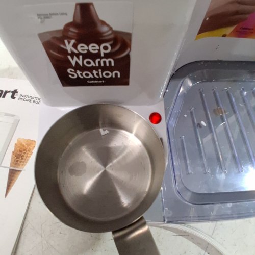 CUISINART MIX-IT-IN ELECTRIC SOFT SERVE ICE CREAM/FROZEN DESSERT MAKER - 1.5QT CAPACITY - WHITE (MODEL: ICE-48C) image 2