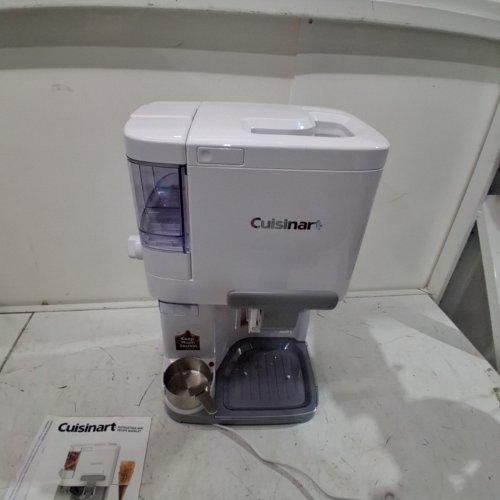 CUISINART MIX-IT-IN ELECTRIC SOFT SERVE ICE CREAM/FROZEN DESSERT MAKER - 1.5QT CAPACITY - WHITE (MODEL: ICE-48C) image 5