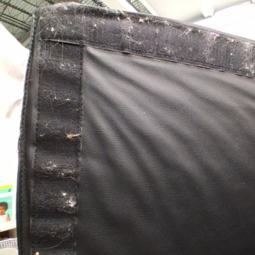CAP BARBELL QUAD-FOLD ANTI-TEAR EXERCISE MAT - 9.6FT X 3.8FT - BLACK image 4