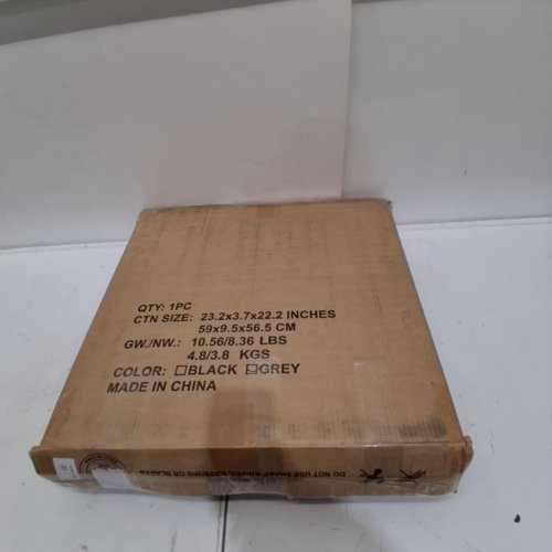 RESIN OUTDOOR DECK STORAGE BOX - GREY image 3