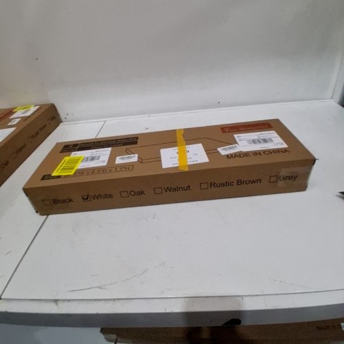 2Pk WOOD FLOATING SHELVES - WHITE - (MODEL: X004F3NV69 ) image 3