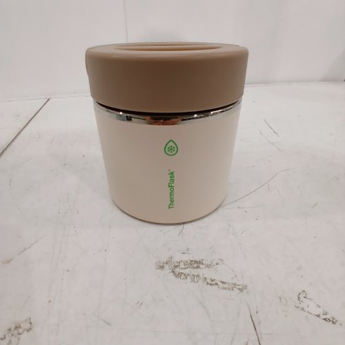 THERMOFLASK INSULATED FOOD JAR - 20 OZ - BEIGE / BROWN / GREEN (MODEL: 1759351) image 2