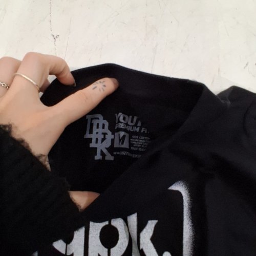 BOYS DIRT BIKE KIDZ STREET TEAM TEE -MEDIUM -BLACK image 3