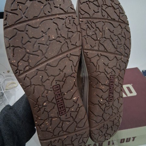 MEN'S REDHEAD SUEDE MOC CASUAL SHOES - SIZE 9.5M - FOSSIL image 3