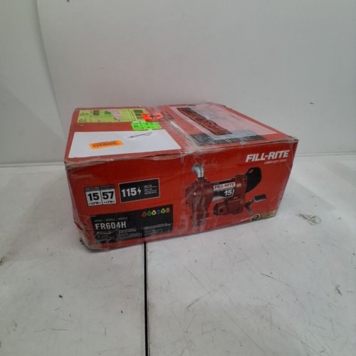 FILL-RITE 115V AC PUMP - PUMP ONLY - 15 GPM - RED (MODEL : FR604H) image 6