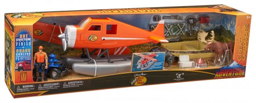 8PC FLOAT PLANE HUNTING ADVENTURE PLAYSET FOR KIDS (MODEL: 12071713) image 2