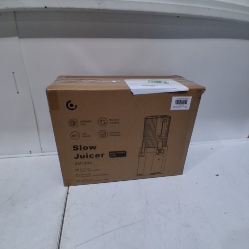 AMZCHEF COLD PRESS SLOW JUICER WITH 6.5" FEED - SILVER/BLACK (MODEL: ZM1939) image 5