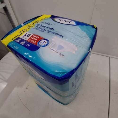 26PK UNISEX TENA PROSKIN BRIEFS - LARGE - SUPER ABSORBANT image 3