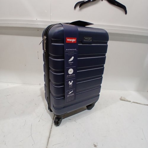 WRANGLER HARDSIDE CARRY-ON BAG WITH SPINNER WHEELS, 20" - NAVY (MODEL: WR-87720-410) image 2