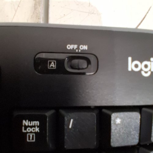 LOGITECH WIRELESS FULL SIZE KEYBOARD - 2.4 GHZ - BLACK (MODEL: K270) image 2