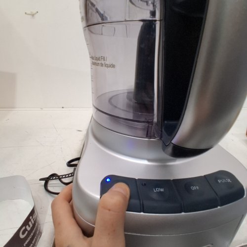 CUISINART ELEMENTAL SERIES ELECTRIC FOOD PROCESSOR WITH BLADES - 8-CUP - SILVER (MODEL: FP-8SVEC) image 2