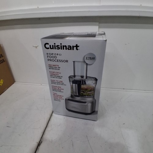 CUISINART ELEMENTAL SERIES ELECTRIC FOOD PROCESSOR WITH BLADES - 8-CUP - SILVER (MODEL: FP-8SVEC) image 5