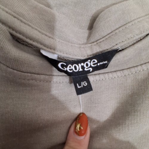 GEORGE SHORT SLEEVE T-SHIRT - LARGE - GREY image 3