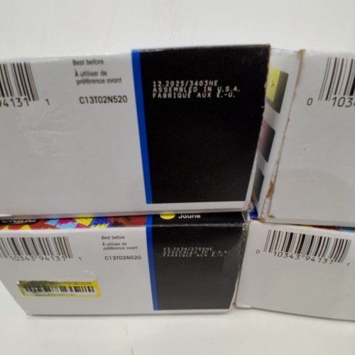 4 *EXPIRED* EPSON 202 CLARIA STANDARD CAPACITY INK CARTRIDGES FOR EXPRESSION HOME XP-5100 AND WORKFORCE WF-2860 - CYAN, MAGENTA, YELLOW (MODEL: T202520) image 2