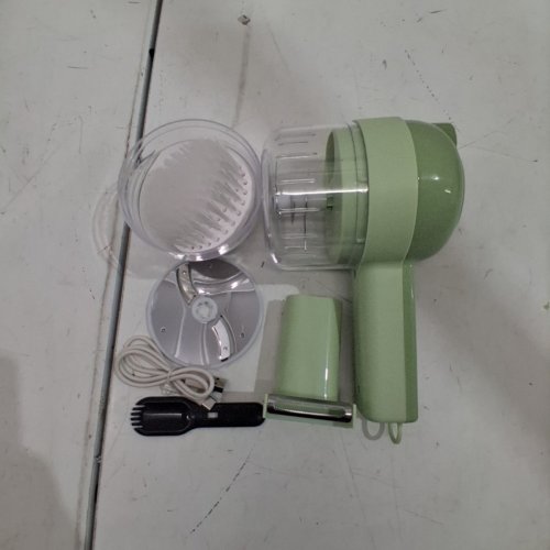 LEATIKALL 4-IN-1 RECHARGEABLE HANDHELD FOOD CHOPPER - GREEN image 4