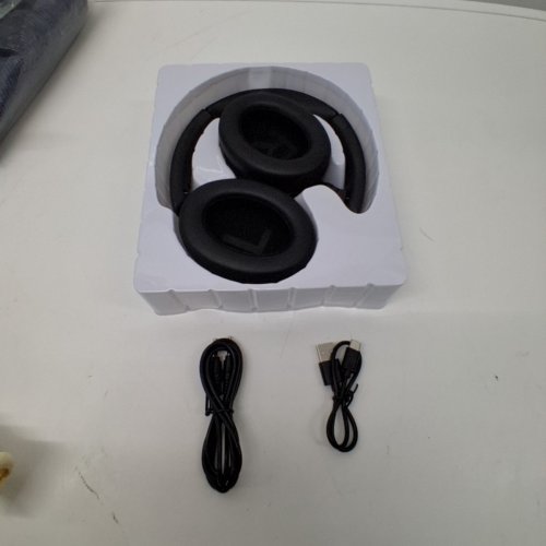 ANC WIRELESS ACTIVE NOISE CANCELLING HEADPHONES - BLACK (MODEL: H03 ANC) image 3