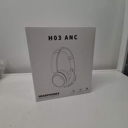 ANC WIRELESS ACTIVE NOISE CANCELLING HEADPHONES - BLACK (MODEL: H03 ANC) image 4