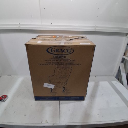 GRACO EXTEND2FIT 2-IN-1 CONVERTIBLE CAR SEAT - TITUS GREY/BLACK (MODEL: 2149057) image 5