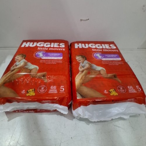132PK HUGGIES LITTLE MOVERS DIAPERS - SIZE 5 (27+LBS) - DISNEY BABY LION KING (MODEL: 56316) image 2