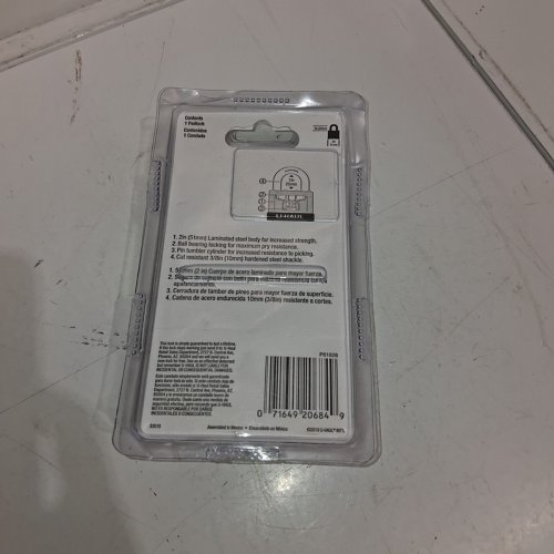 UHAUL KEYED SECURITY PADLOCK - 2" - BRASS (MODEL: 50 L) image 3
